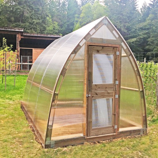 Twin-Wall Polycarbonate 8' & 10' Mini Greenhouse | Argenta Greenhouse